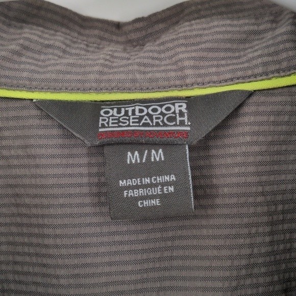 Outdoor Research Men's Shirt Size Medium Button Front Short Sleeve Collared - Picture 7 of 13